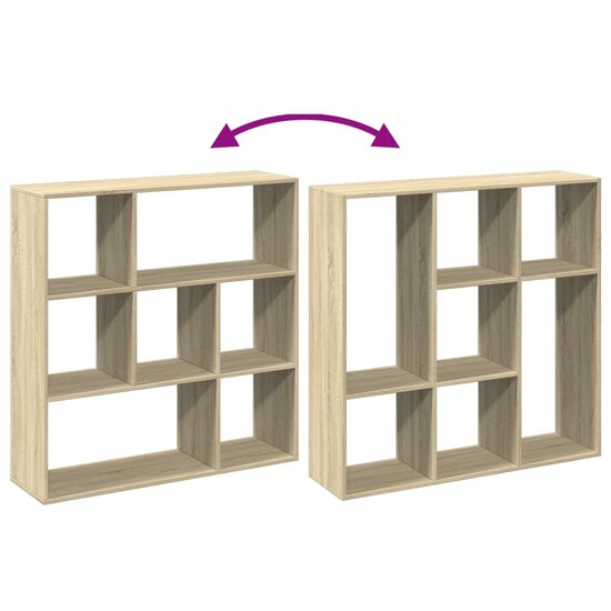 Kamerscherm / Boekenkast 102X29X103,5 Cm Hout Kleur Sonoma Eiken 102 cm 103.5 cm