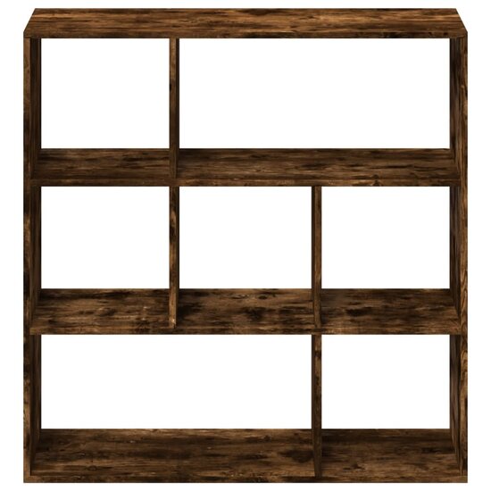 Kamerscherm / Boekenkast 102X29X103,5 Cm Hout Gerookt Eiken 102 cm 103.5 cm