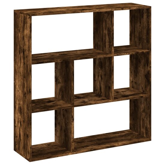Kamerscherm / Boekenkast 102X29X103,5 Cm Hout Gerookt Eiken 102 cm 103.5 cm