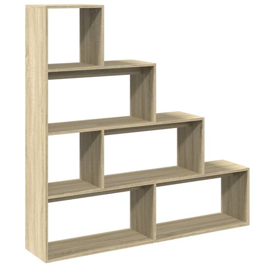Kamerscherm / Boekenkast 143,5X29X143,5 Cm Hout 143.5 cm Sonoma eiken