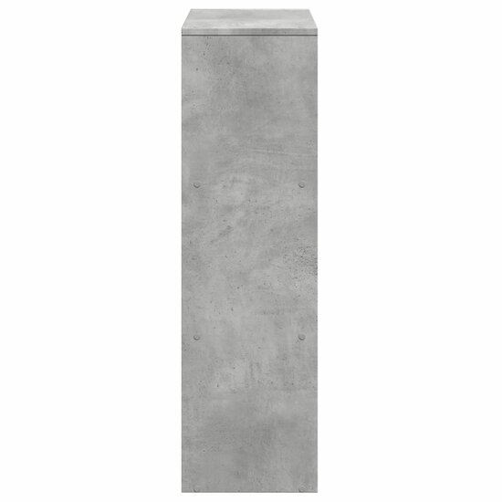 Kamerscherm / Boekenkast 3-Laags 99X29X Hout 99 cm Betongrijs