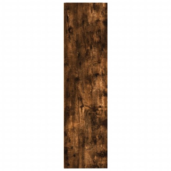 Boekenkast 80X30X Bewerkt Hout Kleurig Gerookt Eiken 80 cm 114 cm