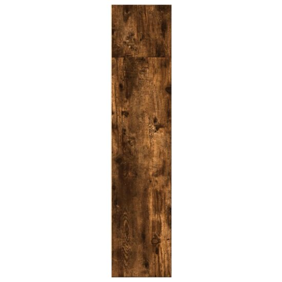 Boekenkast 80X24X Bewerkt Hout Kleurig Gerookt Eiken 80 cm 109 cm