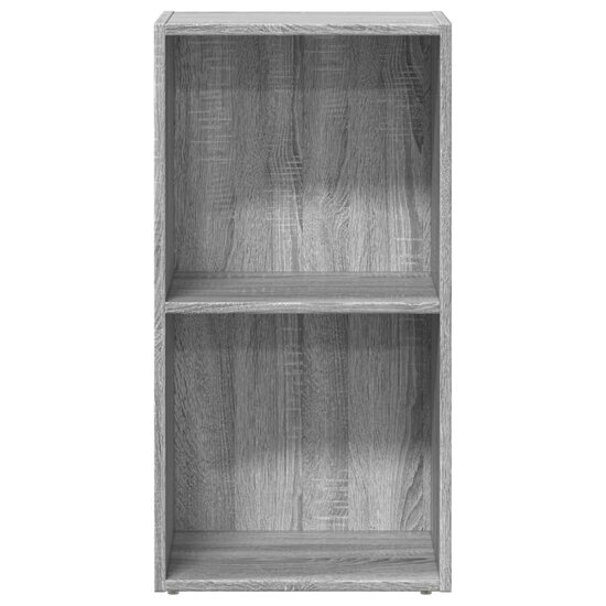 Boekenkast 40X30X Bewerkt Hout Eikenkleurig Grijs Sonoma 40 cm 77 cm