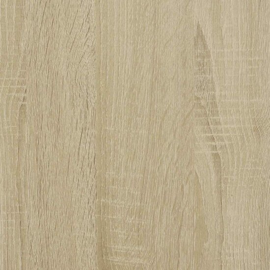Boekenkast 80X30X Bewerkt Hout Kleurig Sonoma Eiken 80 cm 189 cm