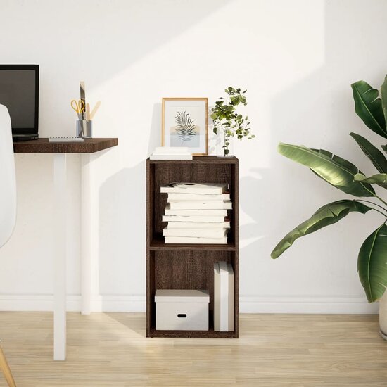 Boekenkast 40X30X Bewerkt Hout Ig Bruin Eikenkleur 40 cm 77 cm