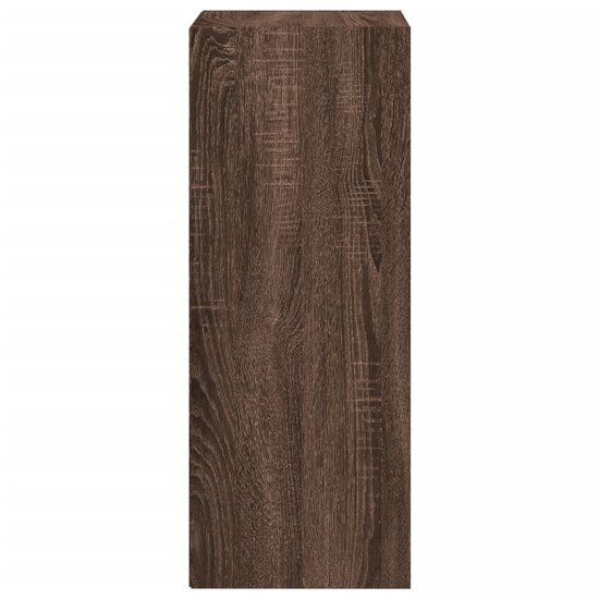 Boekenkast 40X30X Bewerkt Hout Ig Bruin Eikenkleur 40 cm 77 cm