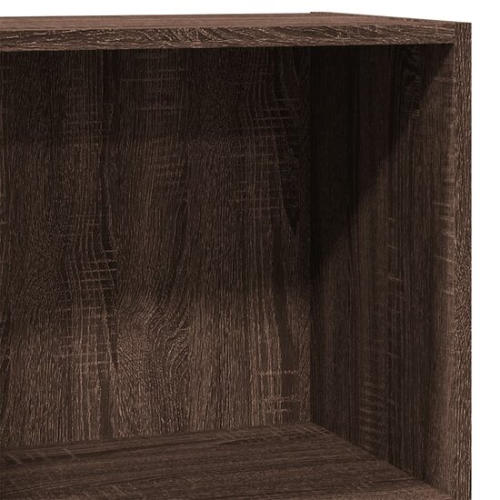 Boekenkast 40X30X Bewerkt Hout Ig Bruin Eikenkleur 40 cm 77 cm