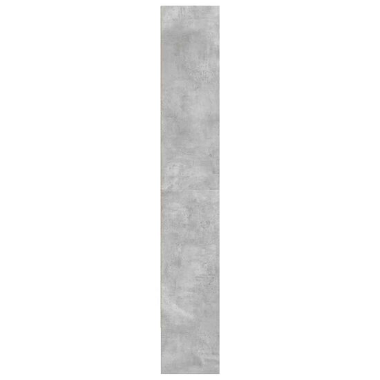 Boekenkast 80X30X Bewerkt Hout Betongrijs 80 cm 189 cm