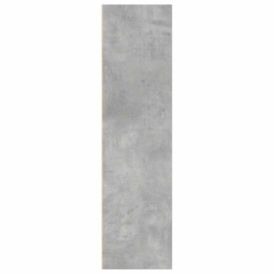 Boekenkast 60X30X Bewerkt Hout Betongrijs 60 cm 114 cm
