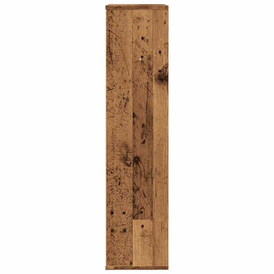 Boekenkast 50X25X104 Cm Kleurig Oud hout