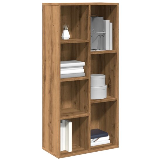 Boekenkast 50X25X104 Cm Artisanaal Eikenkleur artisanaal eikenkleurig