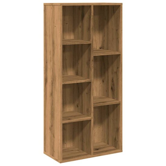 Boekenkast 50X25X104 Cm Artisanaal Eikenkleur artisanaal eikenkleurig