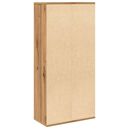Boekenkast 50X25X104 Cm Artisanaal Eikenkleur artisanaal eikenkleurig