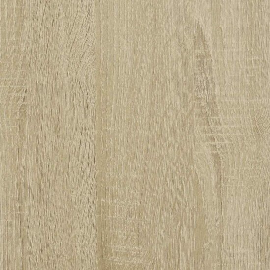 Boekenkast 60x30x114 cm bewerkt hout sonoma eikenkleurig