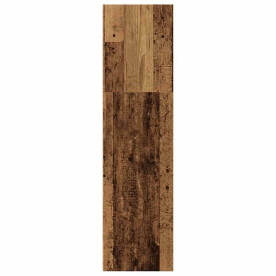 Boekenkast 60X30X Bewerkt Hout Kleurig Oud Hout 60 cm 114 cm