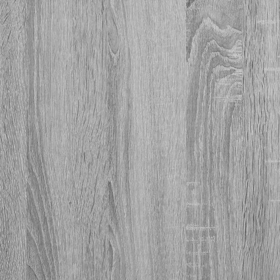 Boekenkast 60X30X Bewerkt Hout Eikenkleurig Grijs Sonoma 60 cm 114 cm