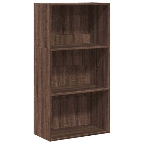 Boekenkast 60X30X Bewerkt Hout Ig Bruin Eikenkleur 60 cm 114 cm