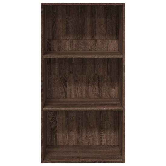 Boekenkast 60X30X Bewerkt Hout Ig Bruin Eikenkleur 60 cm 114 cm
