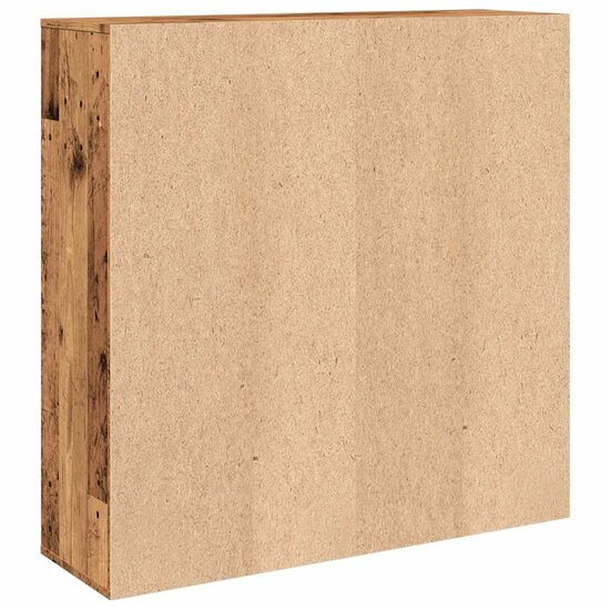 Boekenkast 98X29X97,5 Cm Kleurig Oud hout