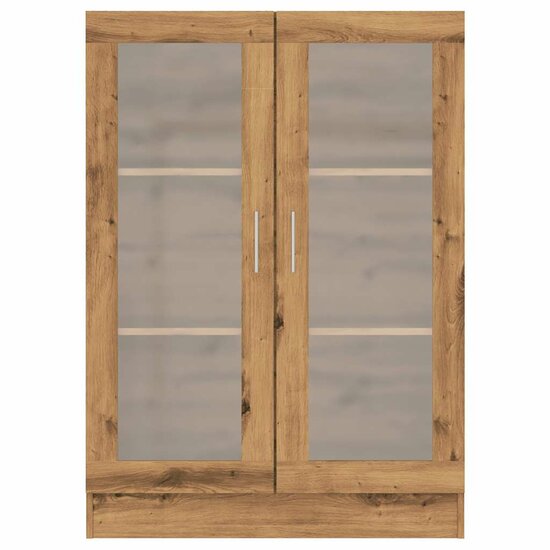 Boekenkast 82,5X30,5X Bewerkt Hout Artisanaal Eikenkleur 115 cm artisanaal eikenkleurig