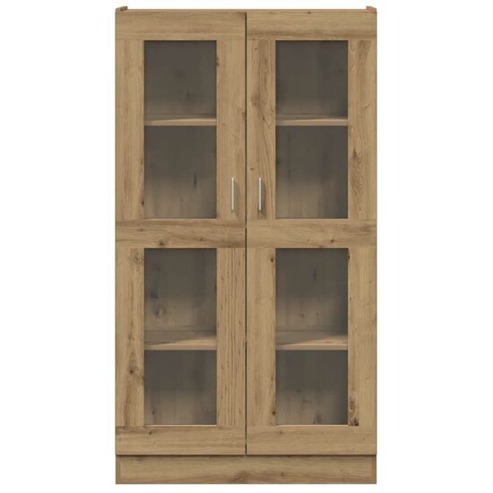 Hoge Kast 82,5X30,5X Bewerkt Hout Artisanaal Eikenkleur 150 cm artisanaal eikenkleurig