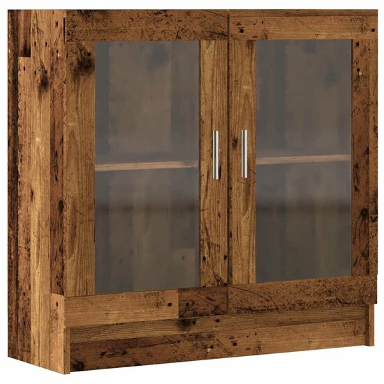 Boekenkast 82,5X30,5X Bewerkt Hout Kleurig 80 cm Oud hout