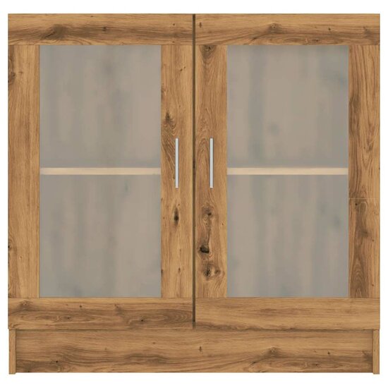 Boekenkast 82,5X30,5X Bewerkt Hout 80 cm artisanaal eikenkleurig