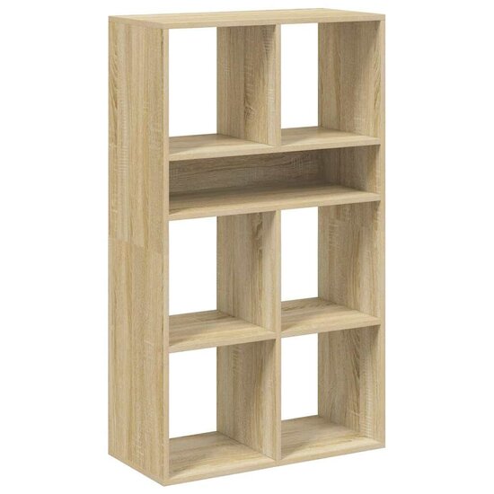 Boekenkast Bewerkt Hout Kleurig 66 x 31 x 112 cm Sonoma eiken
