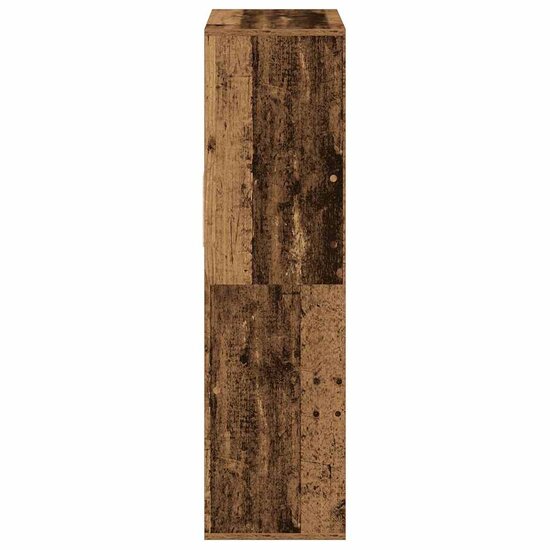 Boekenkast Bewerkt Hout Kleurig 66 x 31 x 112 cm Oud hout