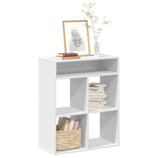 Boekenkast Bewerkt Hout 66 x 31 x 80 cm Wit