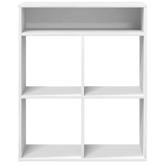 Boekenkast Bewerkt Hout 66 x 31 x 80 cm Wit