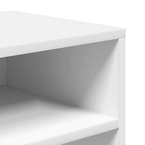 Boekenkast Bewerkt Hout 66 x 31 x 80 cm Wit