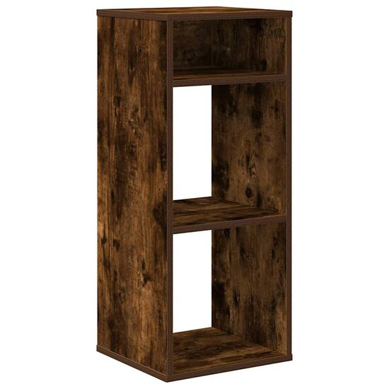 Boekenkast Bewerkt Hout Kleurig 34 x 31 x 80 cm Gerookt eiken