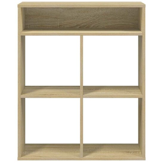 Boekenkast Bewerkt Hout Kleurig 66 x 31 x 80 cm Sonoma eiken