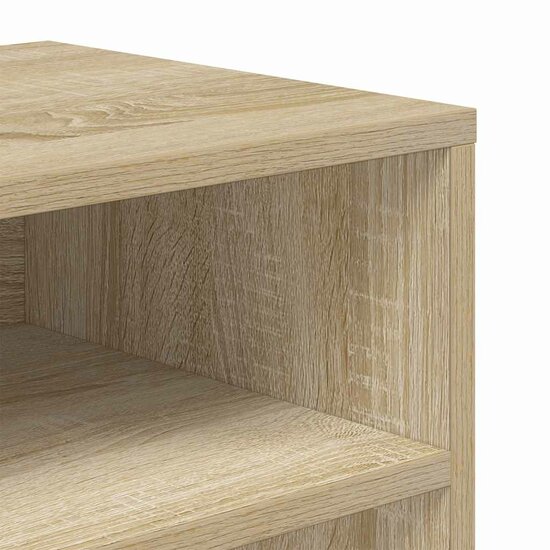 Boekenkast Bewerkt Hout Kleurig 66 x 31 x 80 cm Sonoma eiken