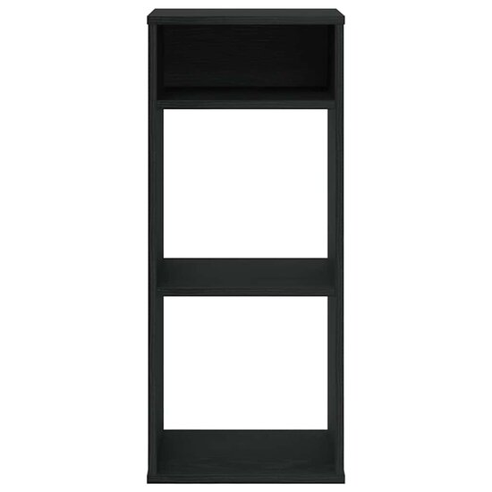 Boekenkast Bewerkt Hout 34 x 31 x 80 cm Zwart