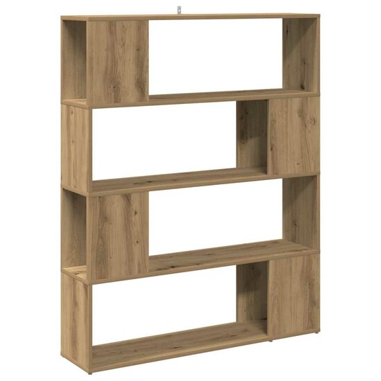 Boekenkast/Kamerscherm 100X24X124,5 Cm Artisanaal Eikenkleur artisanaal eikenkleurig