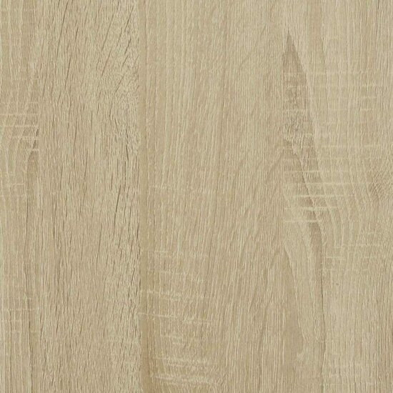 Boekenkast 60X35X107,5 Cm Bewerkt Hout Kleurig Sonoma Eiken 60 cm 107.5 cm
