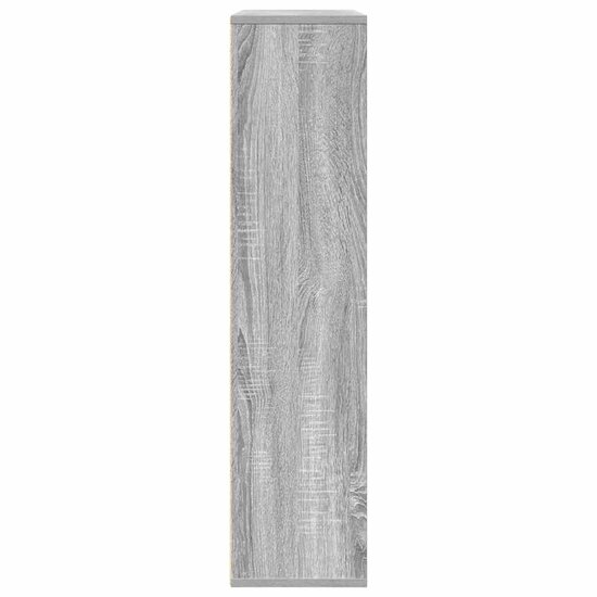 Boekenkast 89X24X101,5 Cm Bewerkt Hout Eikenkleur Grijs Sonoma 89 cm 101.5 cm