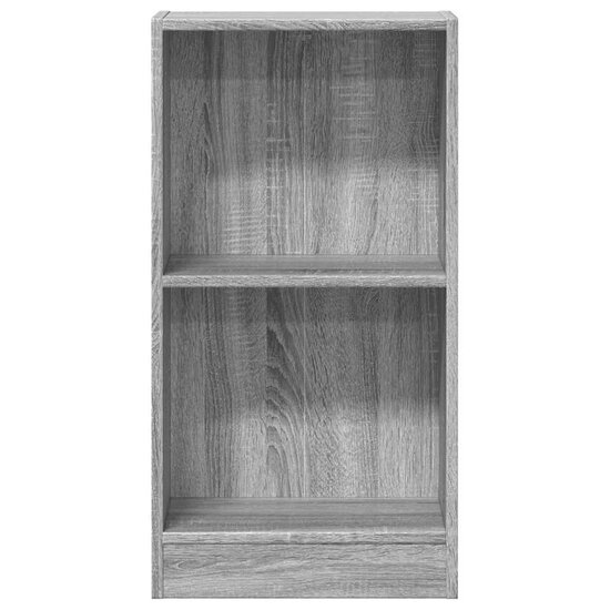 Boekenkast 40X24X Bewerkt Hout Eikenkleurig Grijs Sonoma 40 cm 76 cm