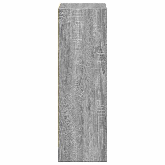 Boekenkast 40X24X Bewerkt Hout Eikenkleurig Grijs Sonoma 40 cm 76 cm