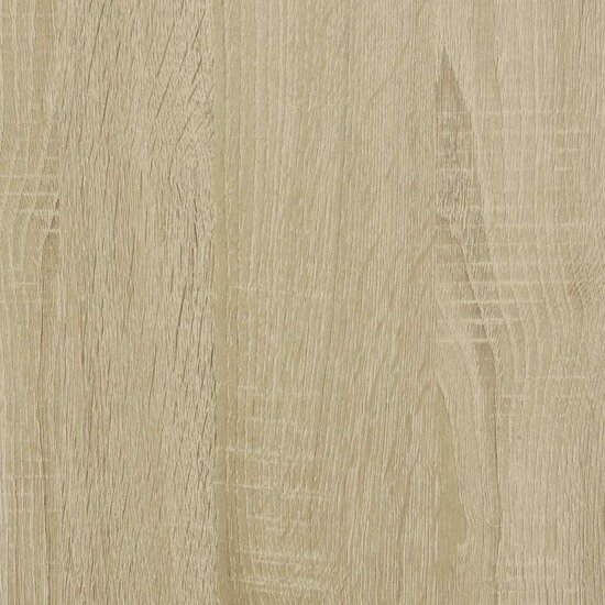 Boekenkast 80,5X35X170,5 Cm Bewerkt Hout Kleurig Sonoma Eiken 80.5 cm 170.5 cm