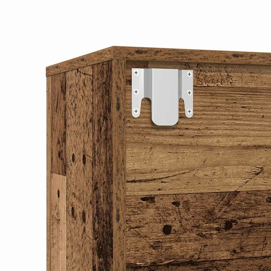 Boekenkasten Bewerkt Hout Kleurig Oud hout