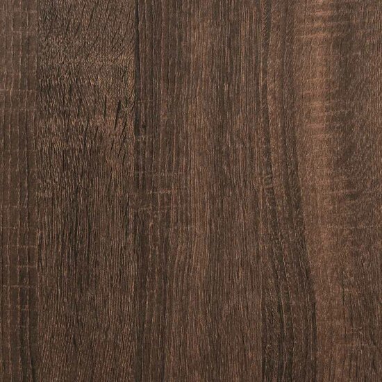 Boekenkast 60X24X76,5 Cm Bewerkt Hout Ig Bruin Eikenkleur 60 cm 76.5 cm