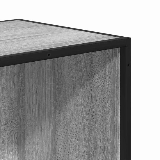 Boekenkast 80,5X35X170,5 Cm Bewerkt Hout Eiken Grijs Sonoma 80.5 cm 170.5 cm