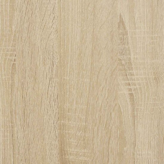 Boekenkast Bewerkt Hout Kleurig 34 x 31 x 112 cm Sonoma eiken