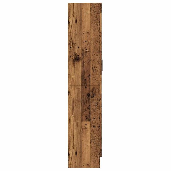 Boekenkast 82,5X30,5X Bewerkt Hout Kleurig 150 cm Oud hout