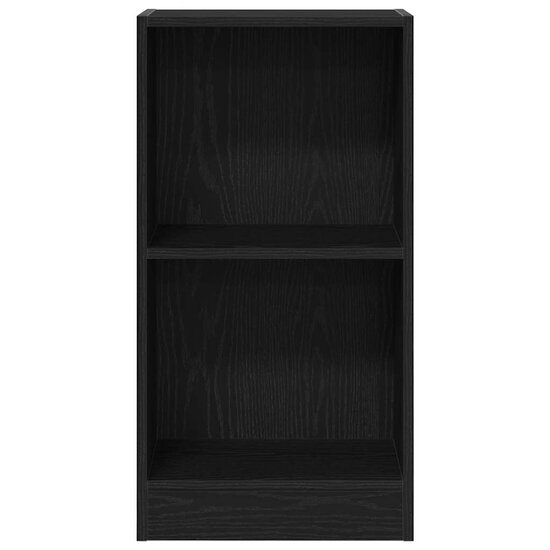 Boekenkast 40X24X Spaanplaat Kleurig Zwart Eiken 40 cm 76 cm