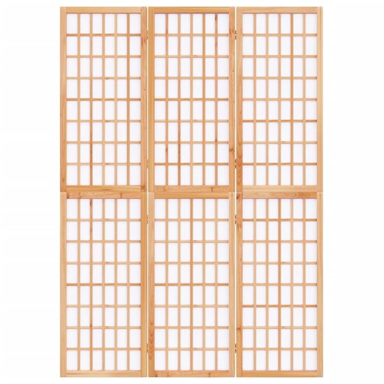 Kamerscherm inklapbaar 3 panelen Japanse stijl 120x170 cm